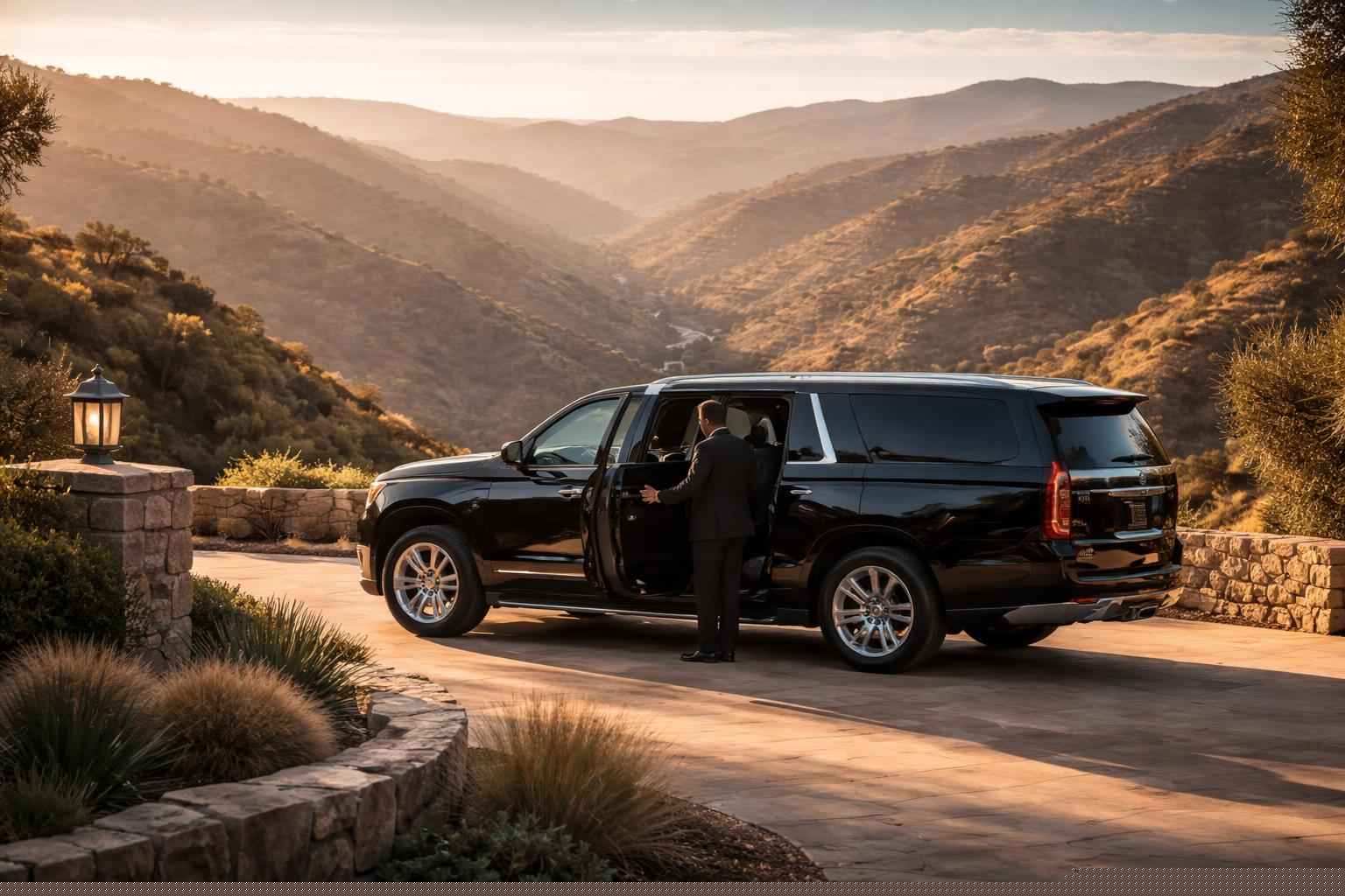 Hourly SUV Chauffeur Service Harbison Canyon