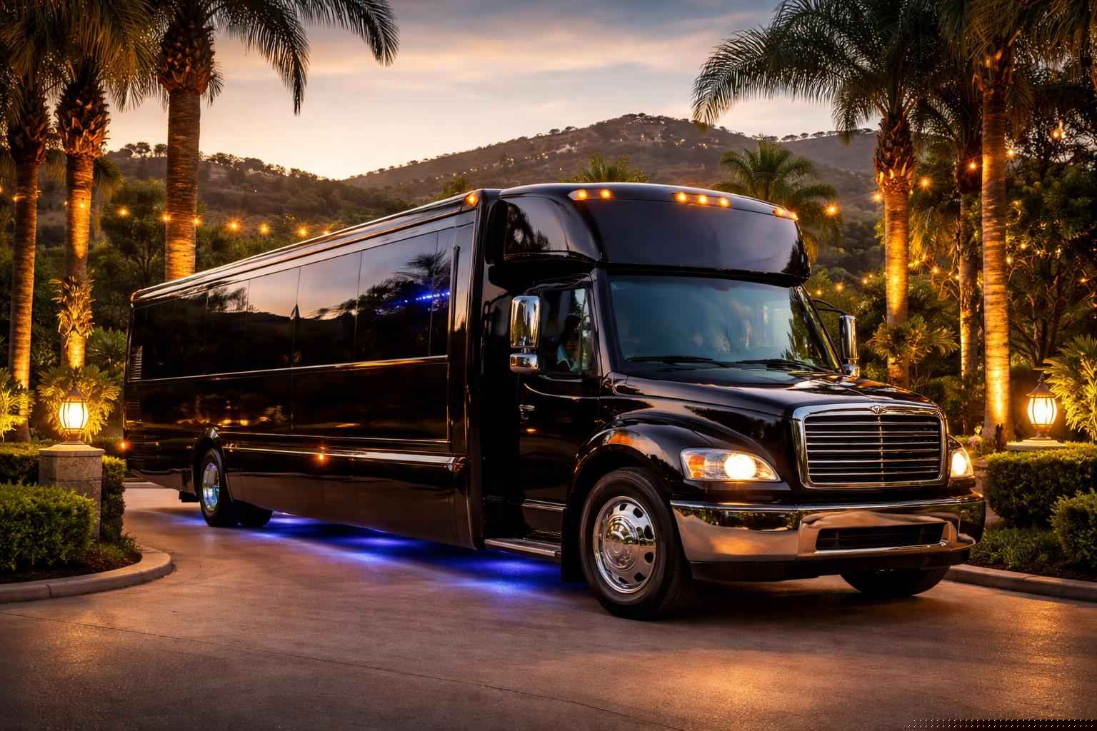 How Much Is A Black Party Bus In <a href=
