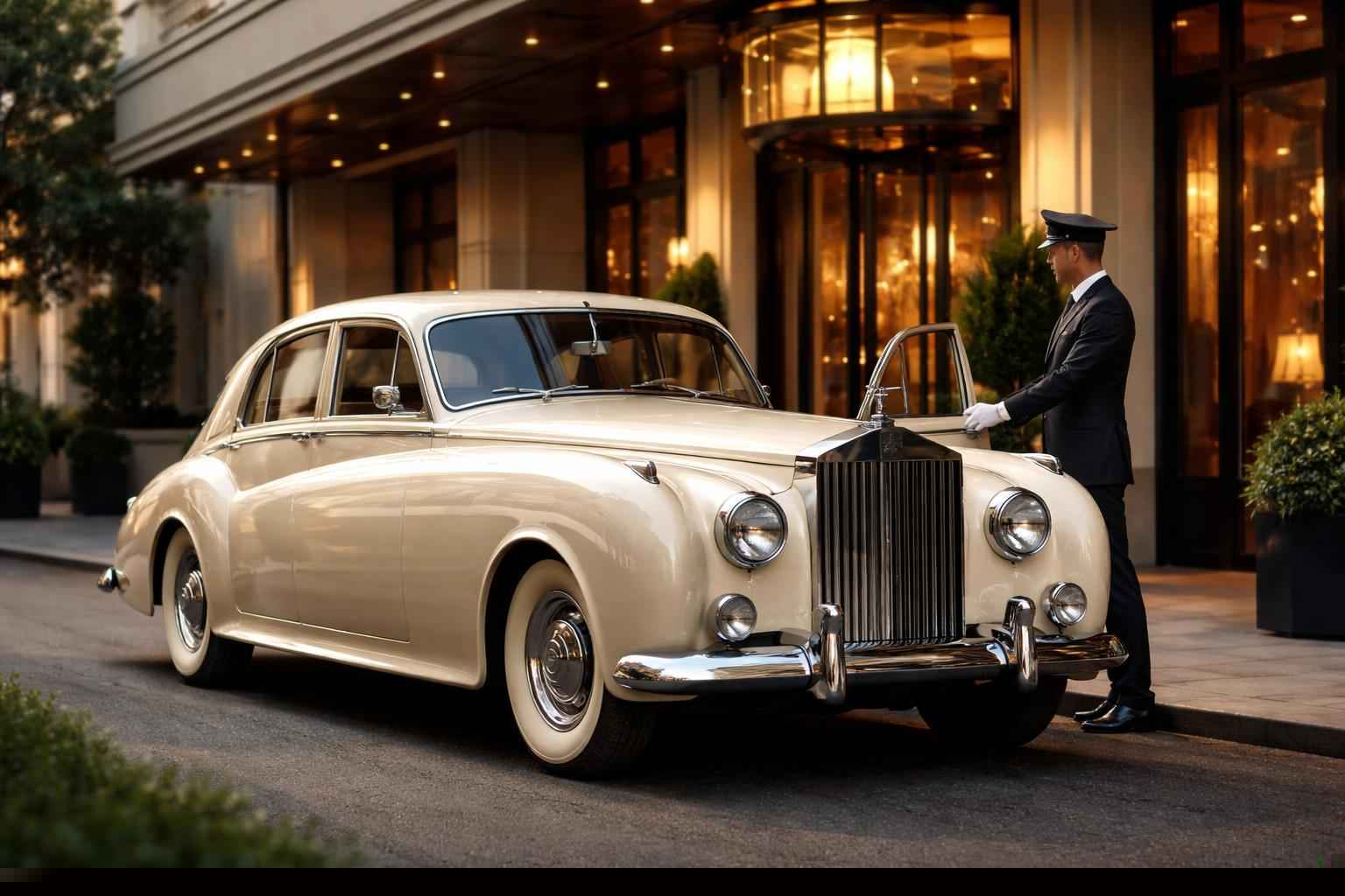 Luxury Antique Car Chauffeur Near Me