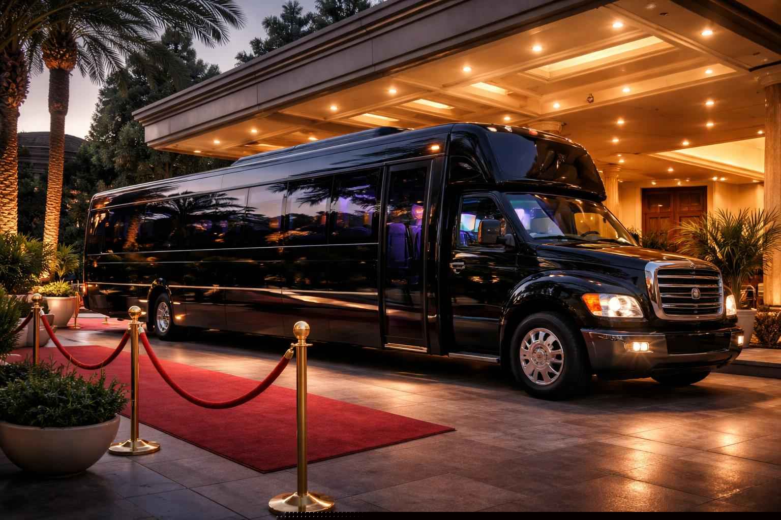 Luxury Limo Bus Rentals Near Me