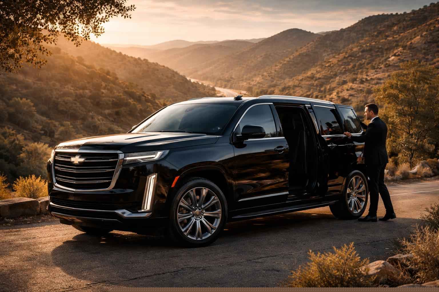 Luxury SUV Chauffeur Service Harbison Canyon