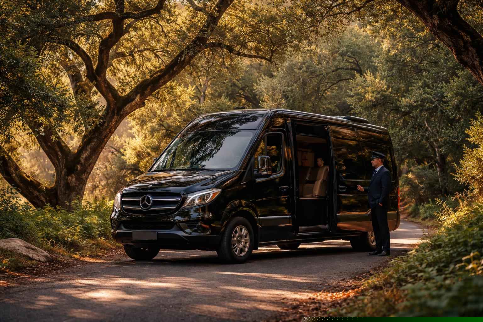 Mercedes Sprinter Van Chauffeur In Elfin Forest
