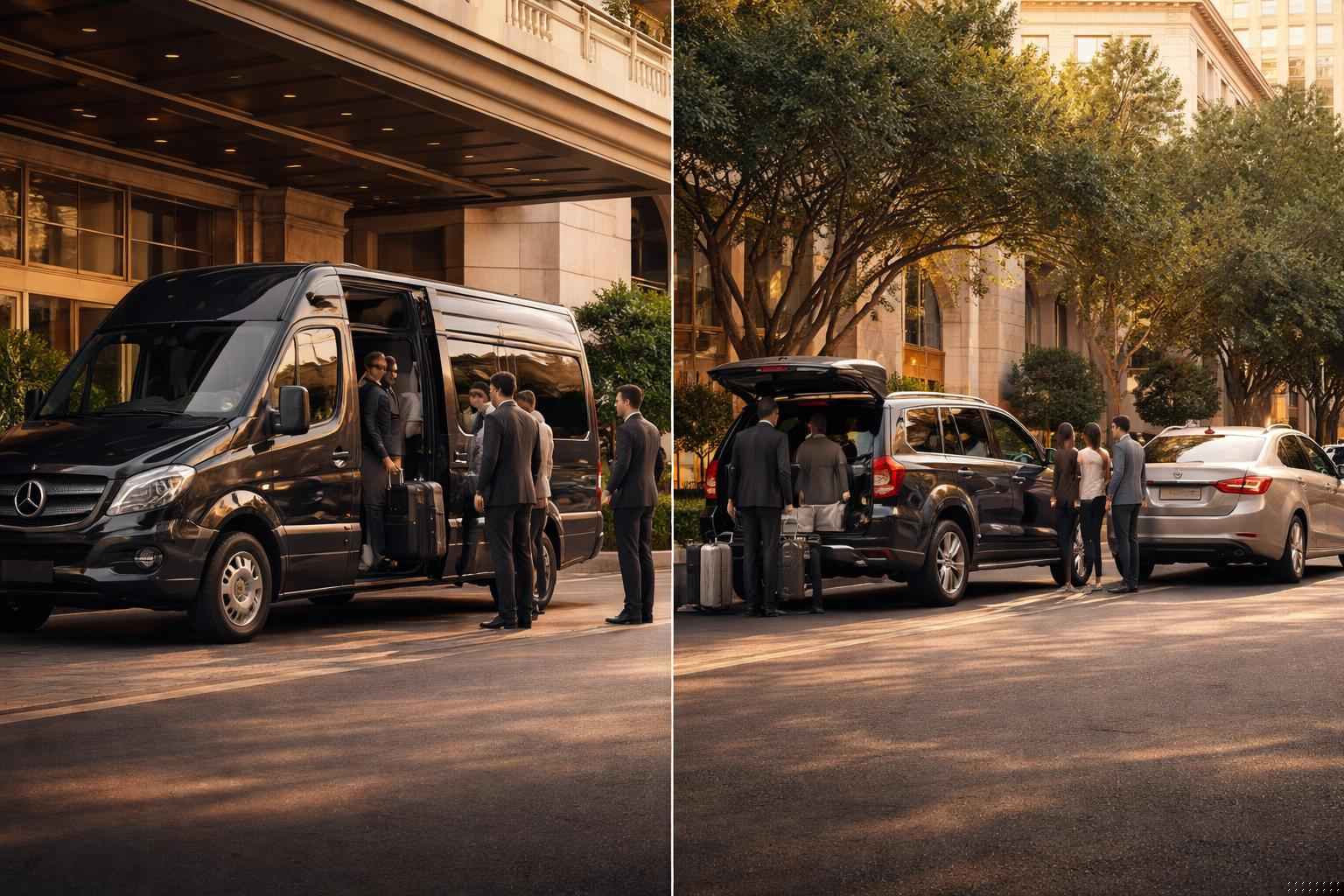 Passenger Van Rental With Driver Vs Rideshare