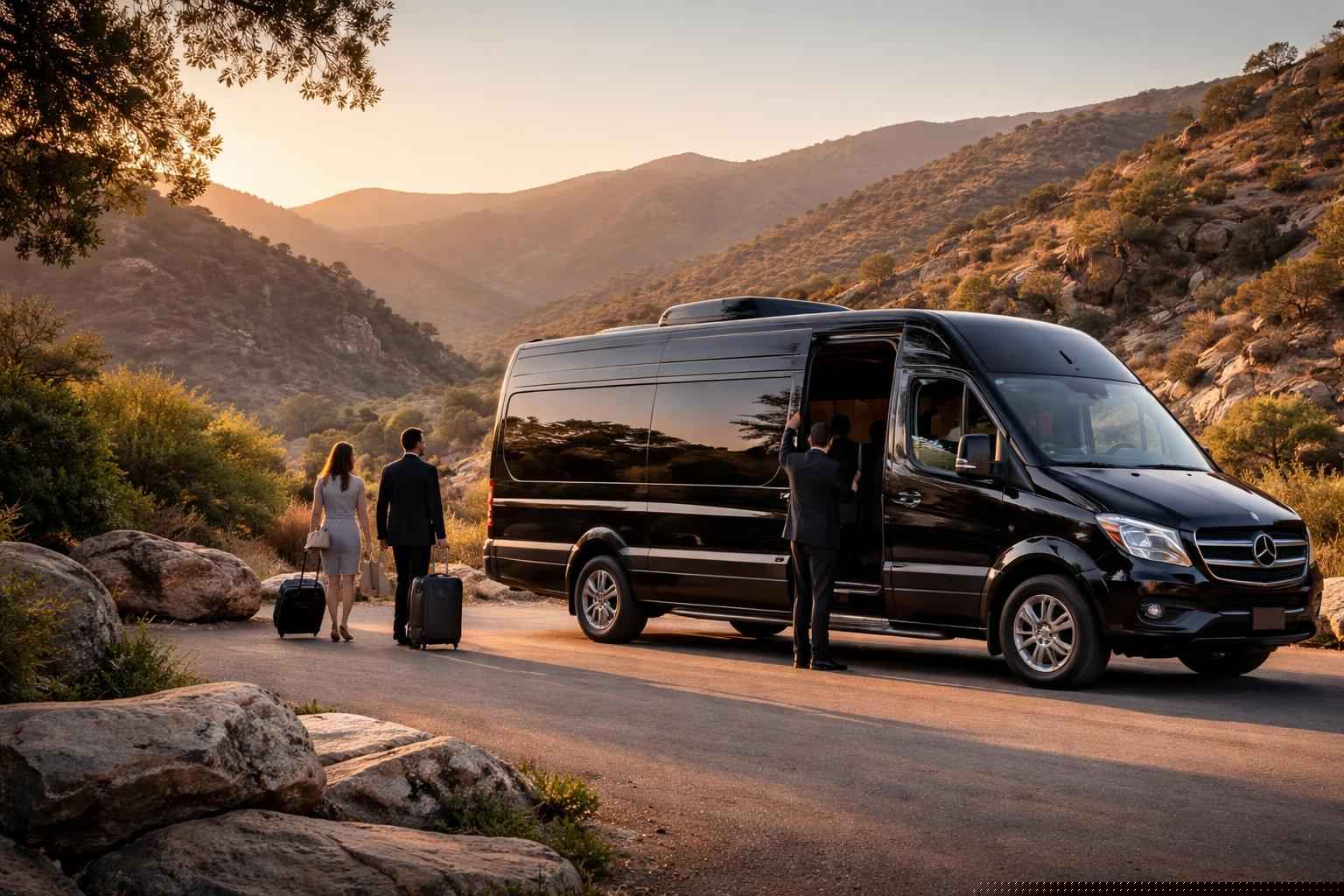 Passenger Van Service Near Harbison Canyon