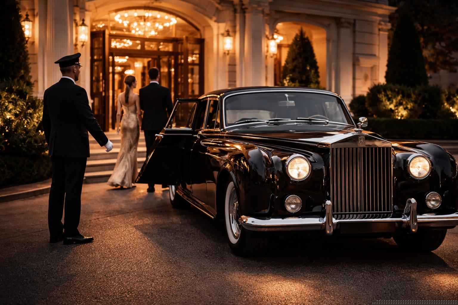 Private Classic Car Chauffeur For Events