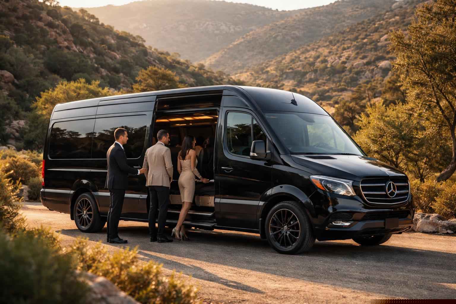 Private Van With Driver In Harbison Canyon CA