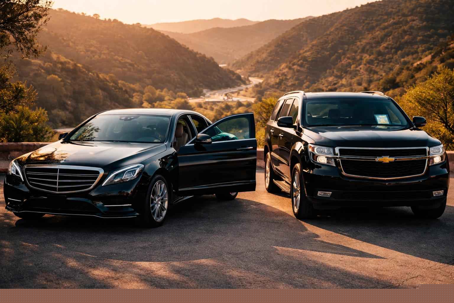 Sedan Service Vs Rideshare In Harbison Canyon