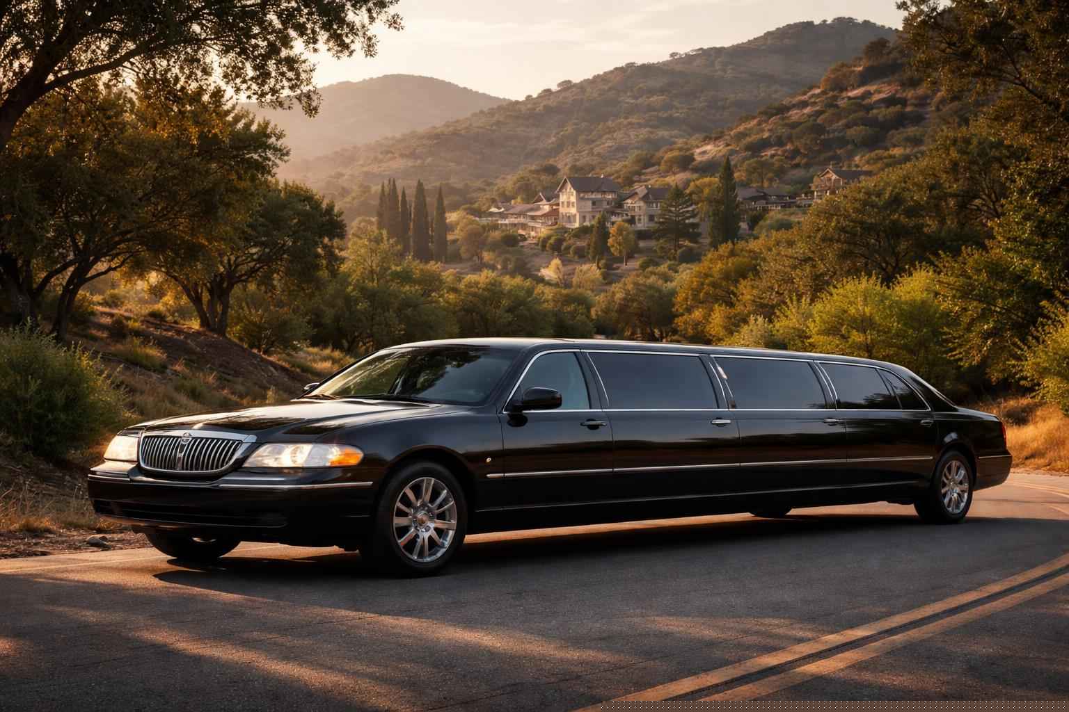 Stretch Black Limo Rental In Elfin Forest CA