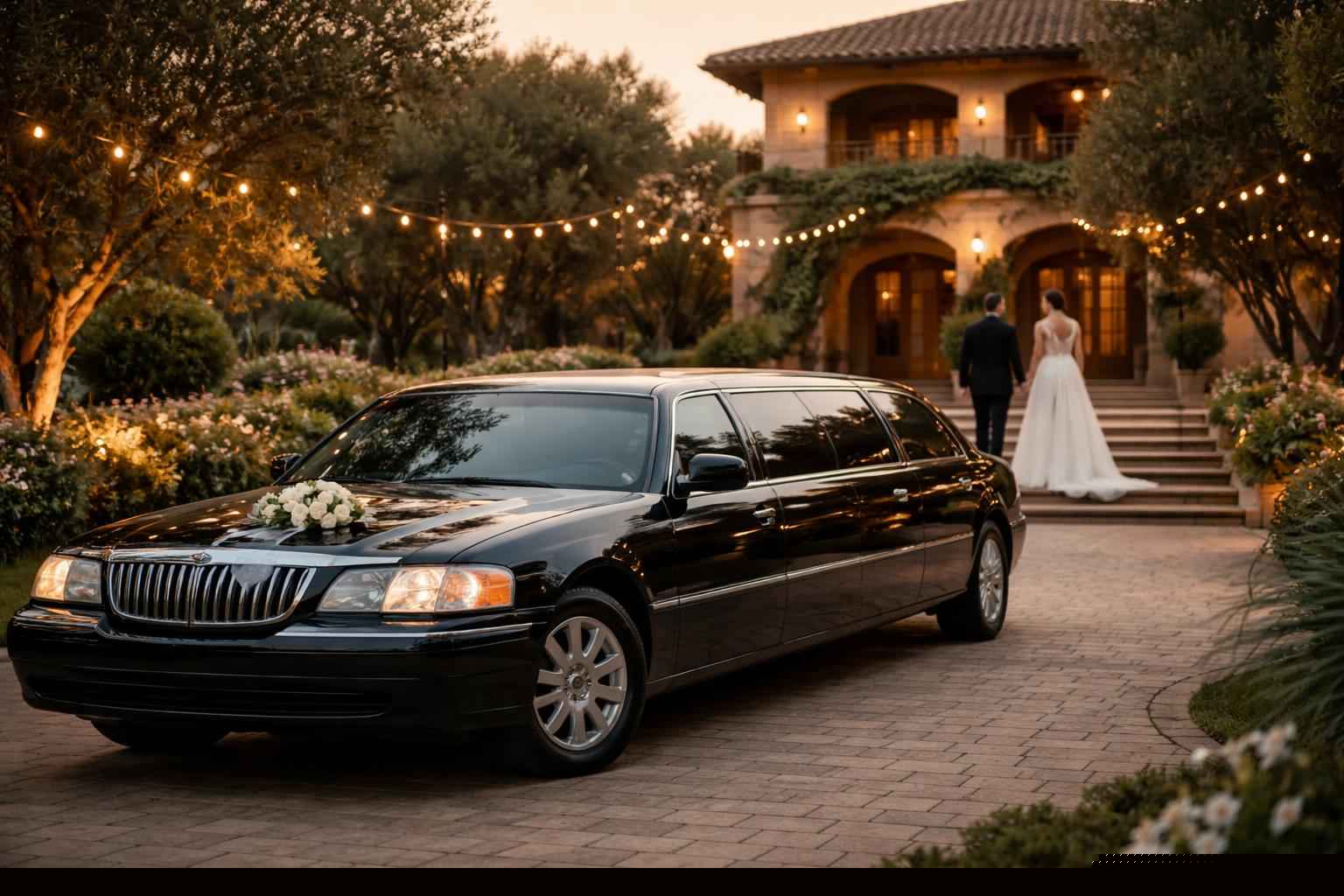 Wedding Chauffeur Service Harbison Canyon CA