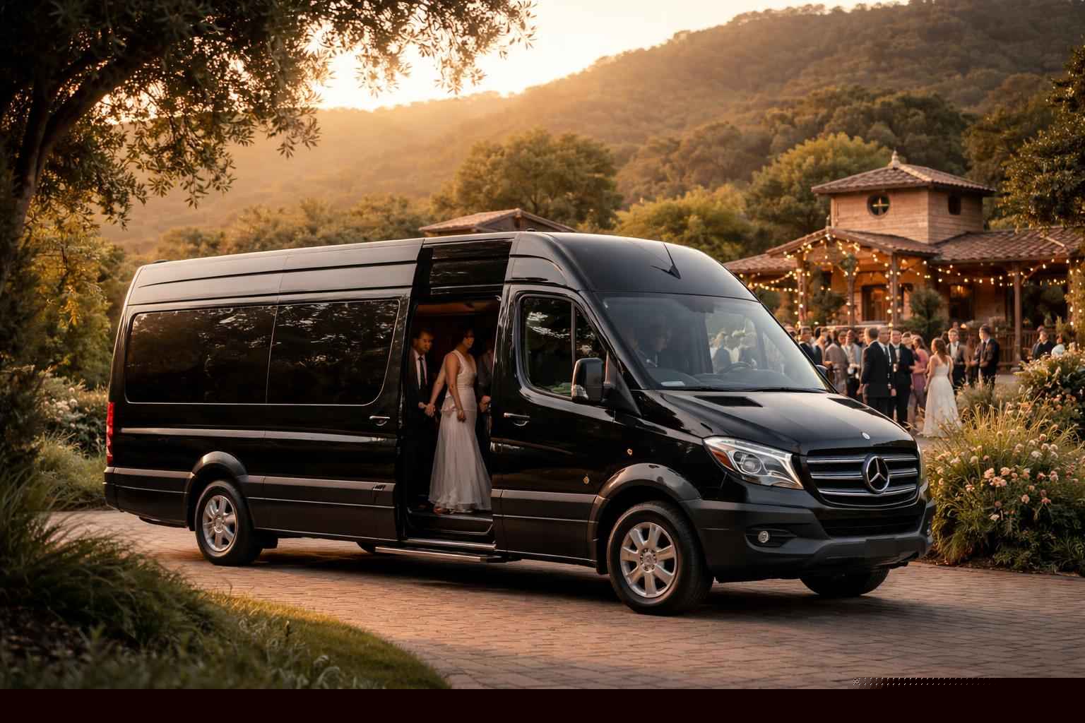 Wedding Guest Van Service Harbison Canyon CA