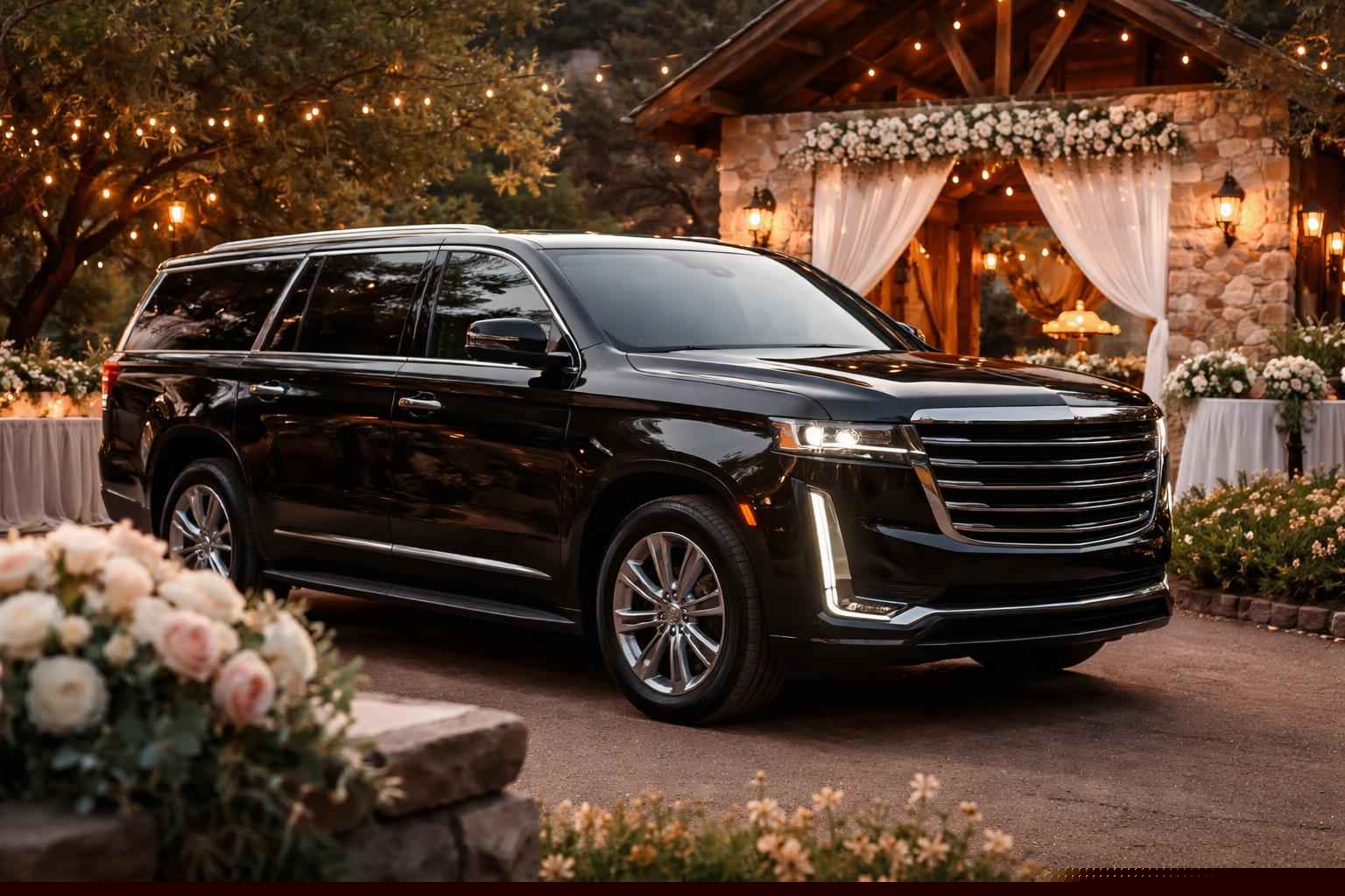 Wedding SUV Transportation Harbison Canyon CA
