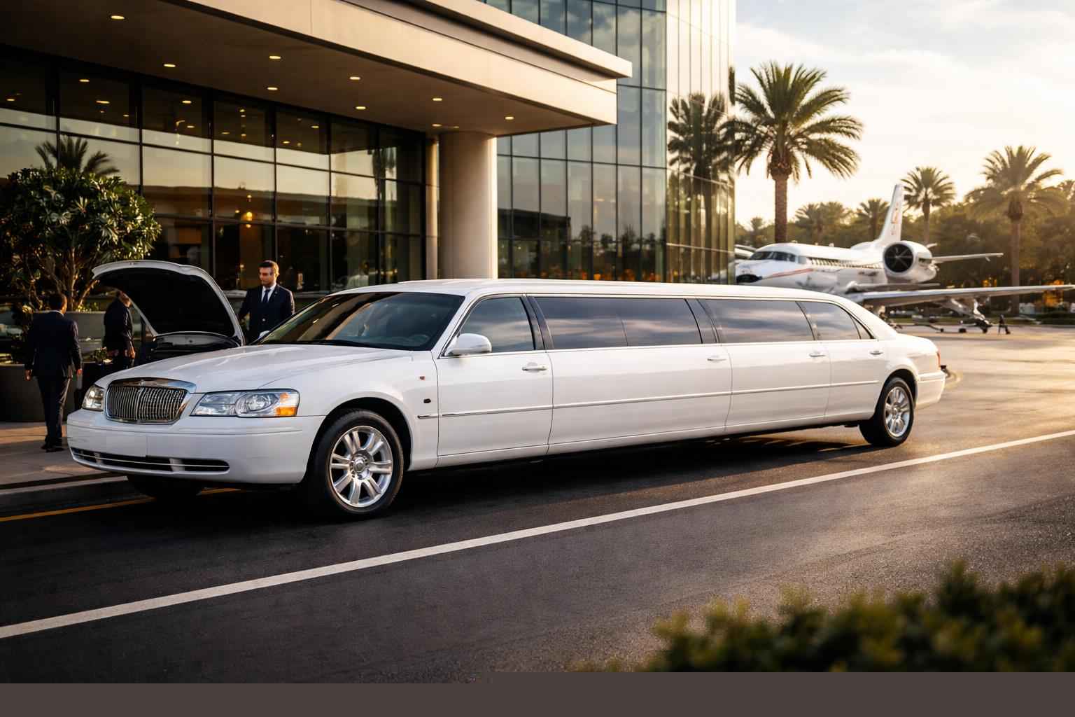 White Airport Limo Service Elfin Forest CA