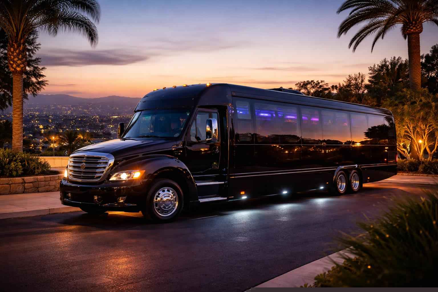 Best Black Party Bus Company In Mount Helix