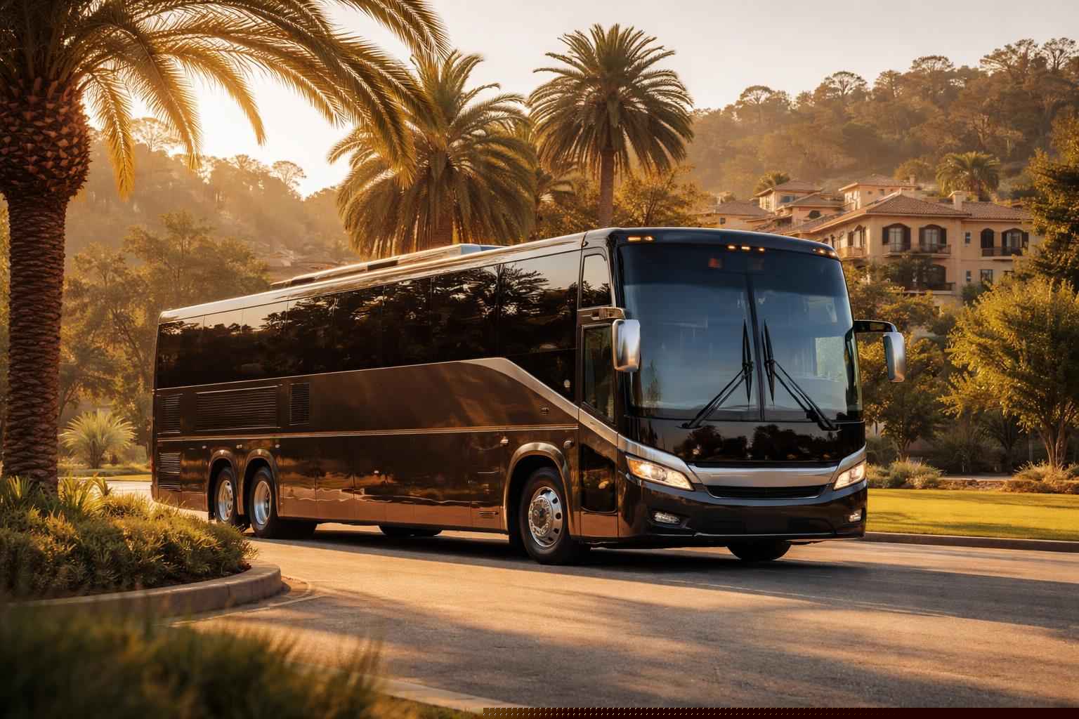 Best Charter Bus Rental Company Near Casa De Oro