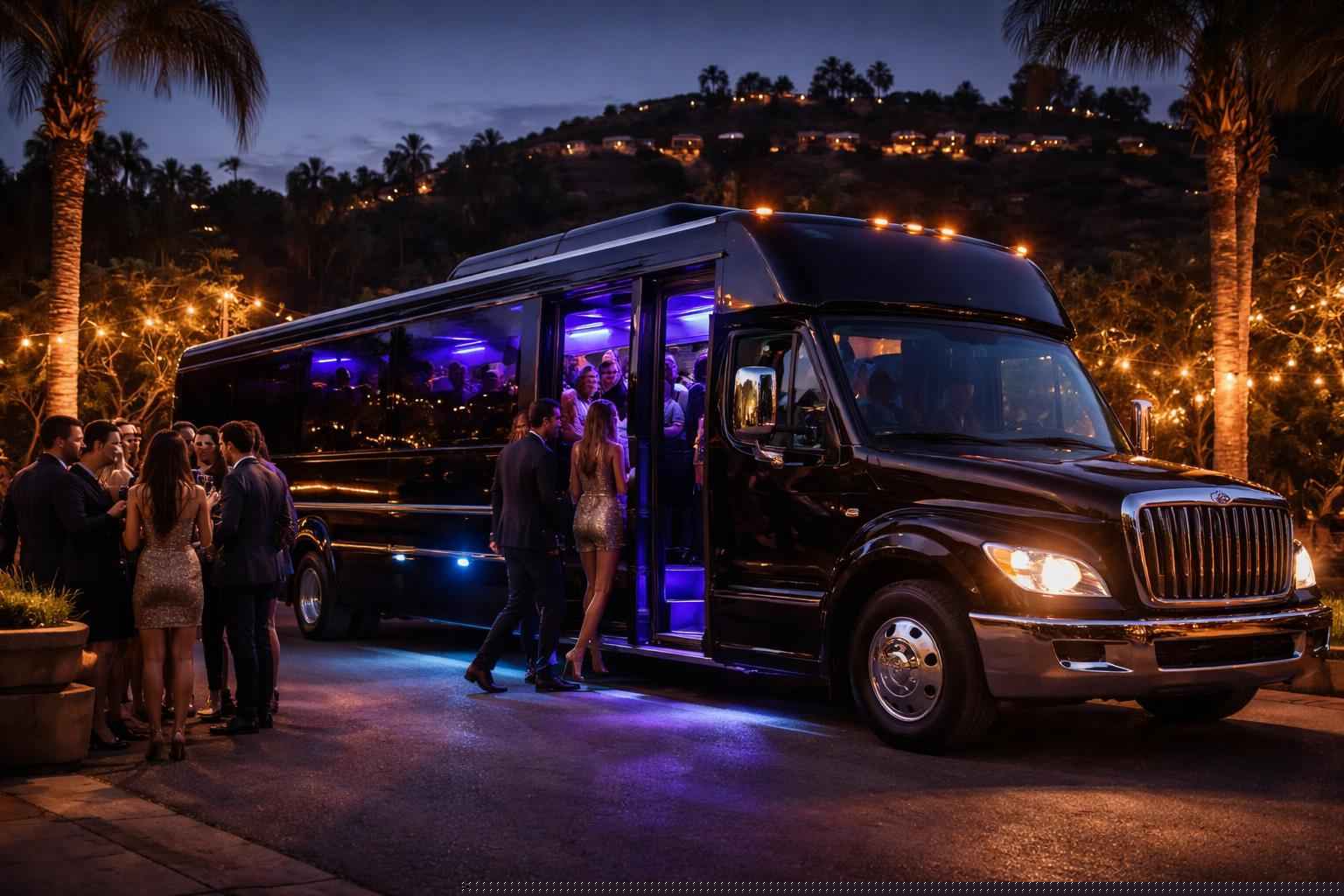 Birthday Party Bus Rental In Casa De Oro Mount Helix