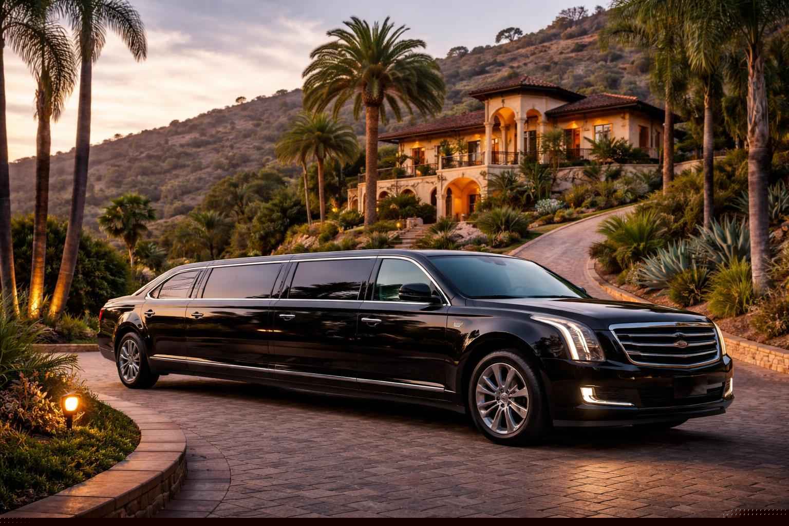Black Limousine Service In Casa De Oro Mount Helix