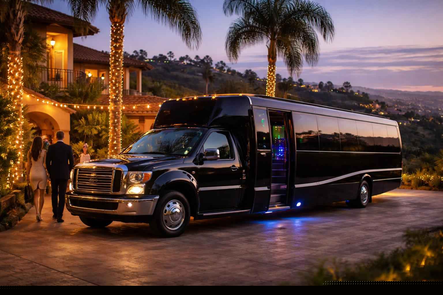 Casa De Oro Mount Helix California Party Bus Rentals