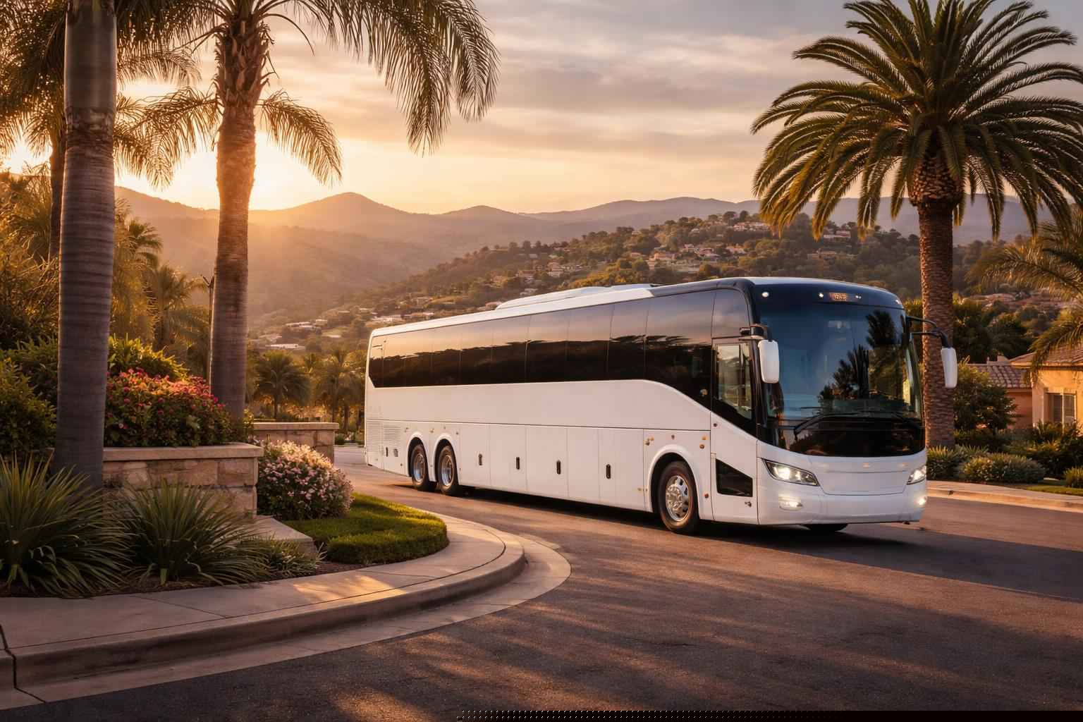 Charter Bus Company In Casa De Oro Mount Helix