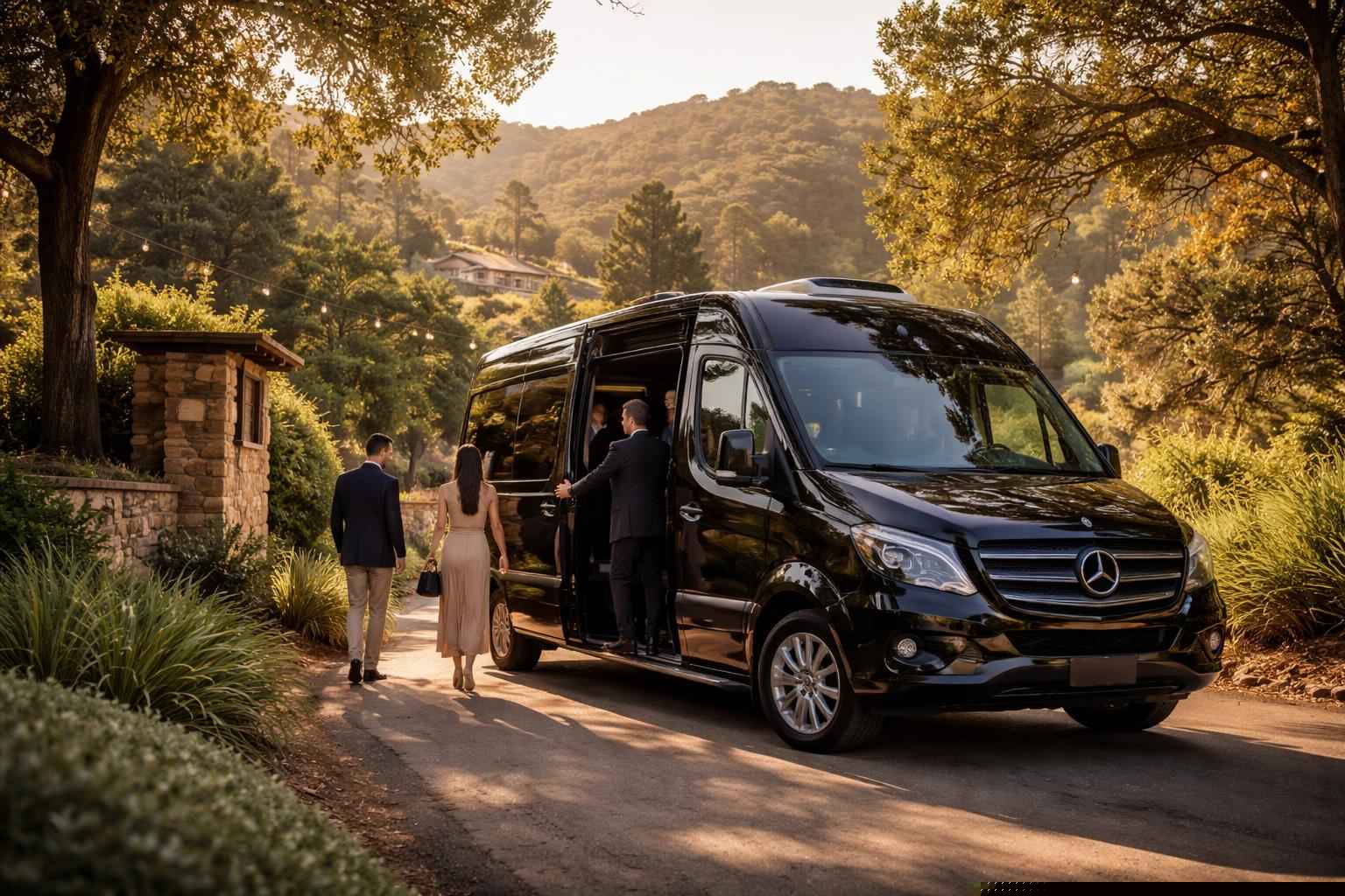 Chauffeured Van Service In Elfin Forest California