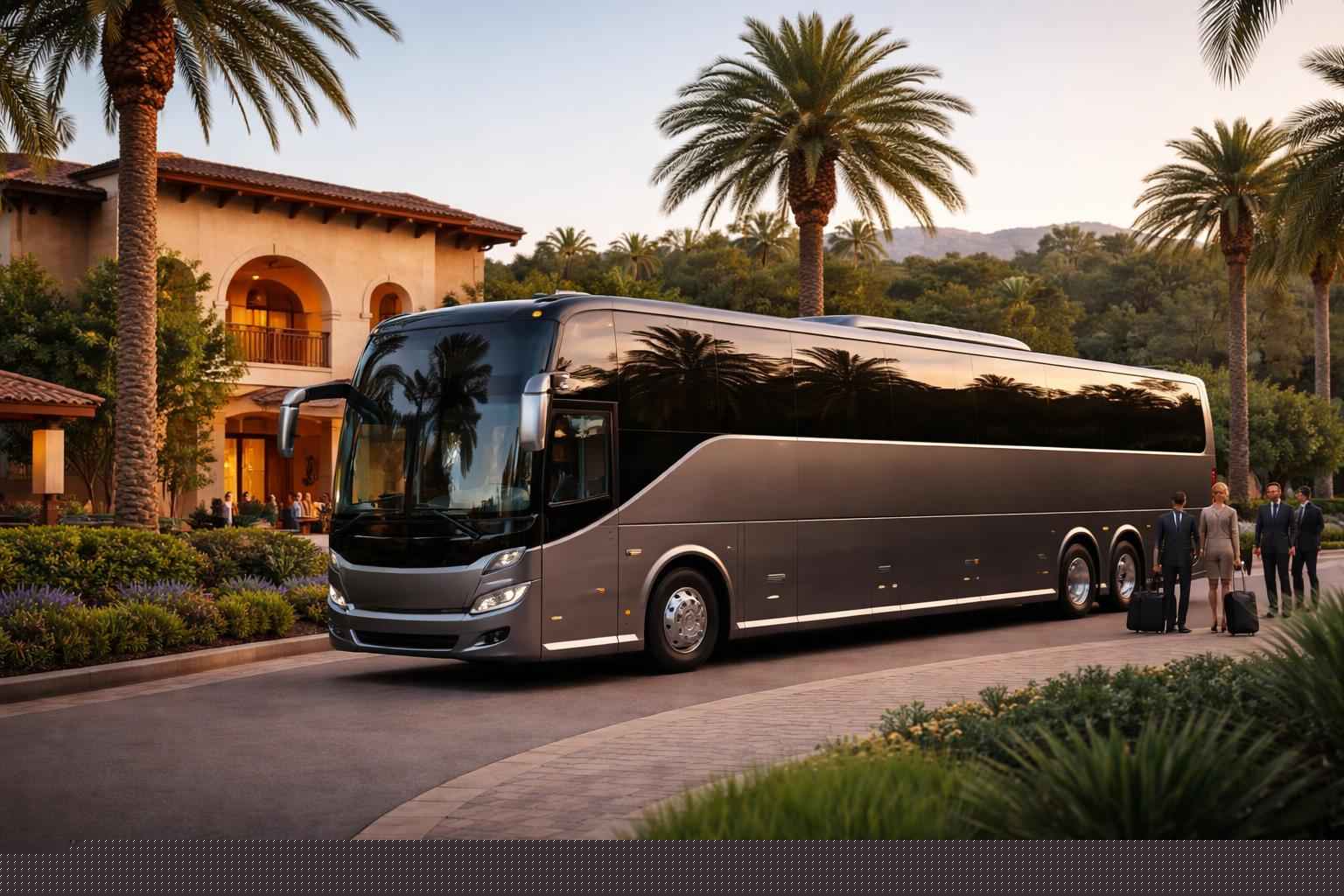 Corporate Charter Bus Rental Near Casa De Oro