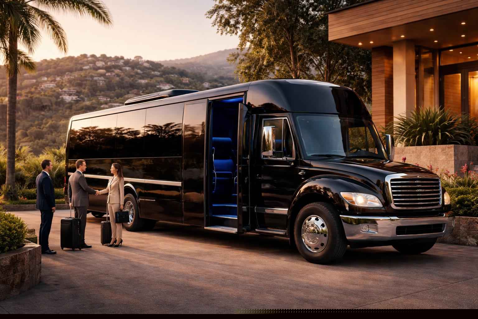 Corporate Limo Bus Service In Mount Helix