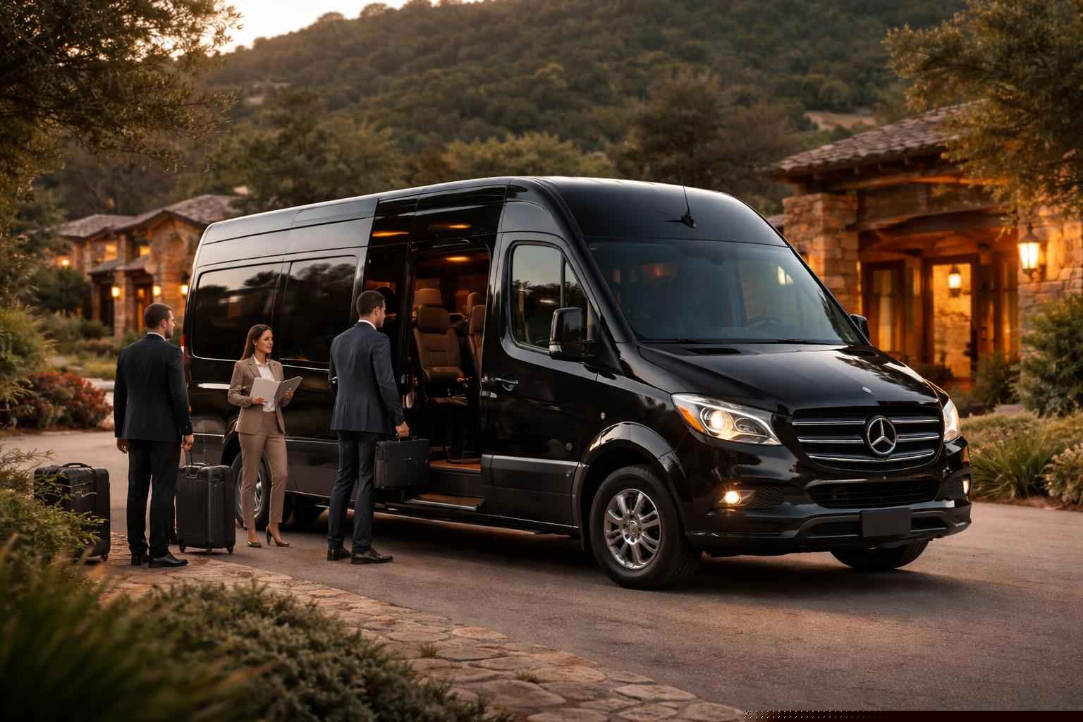 Corporate Passenger Van Service Elfin Forest CA