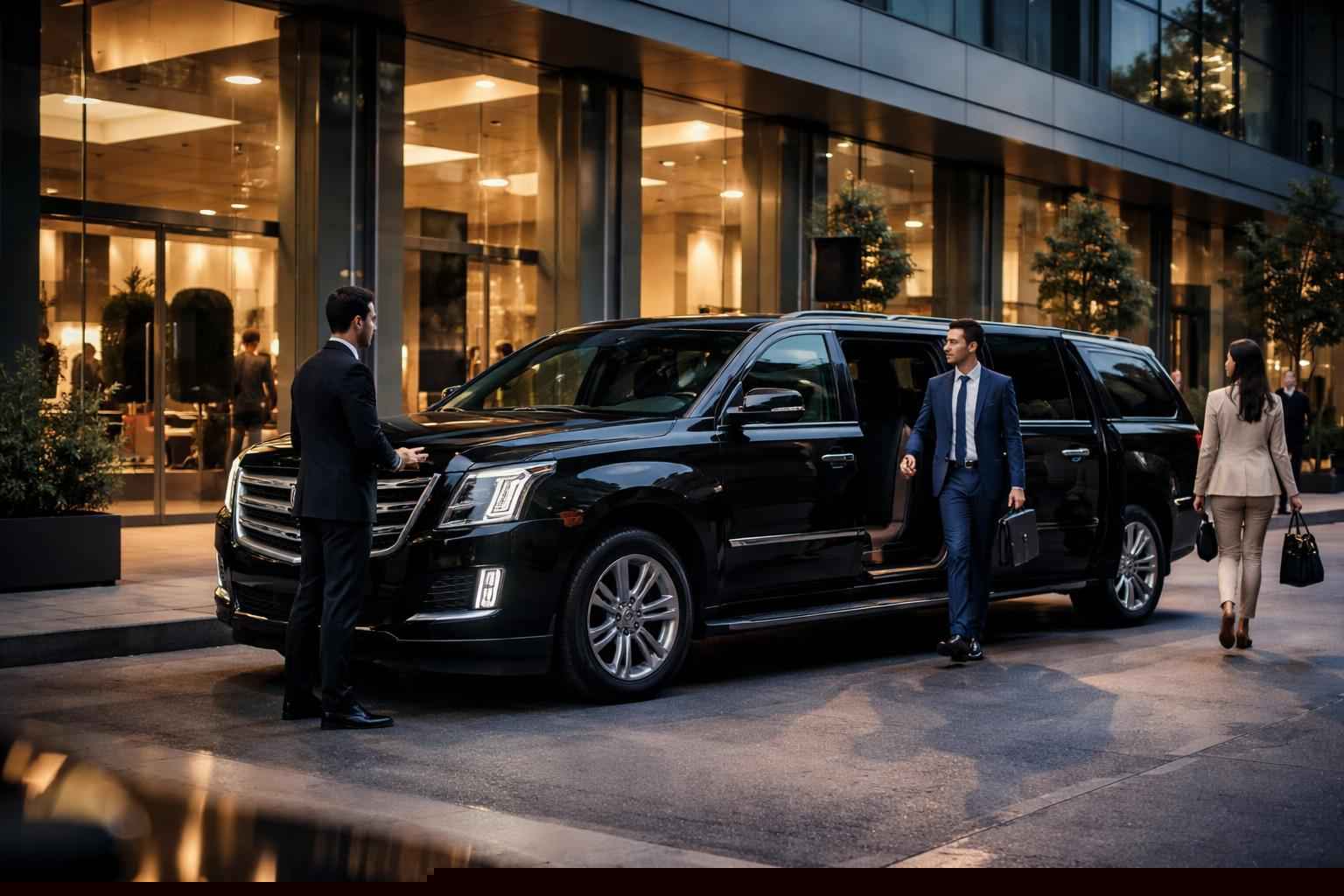 Executive Black Limo Service For Business Travel