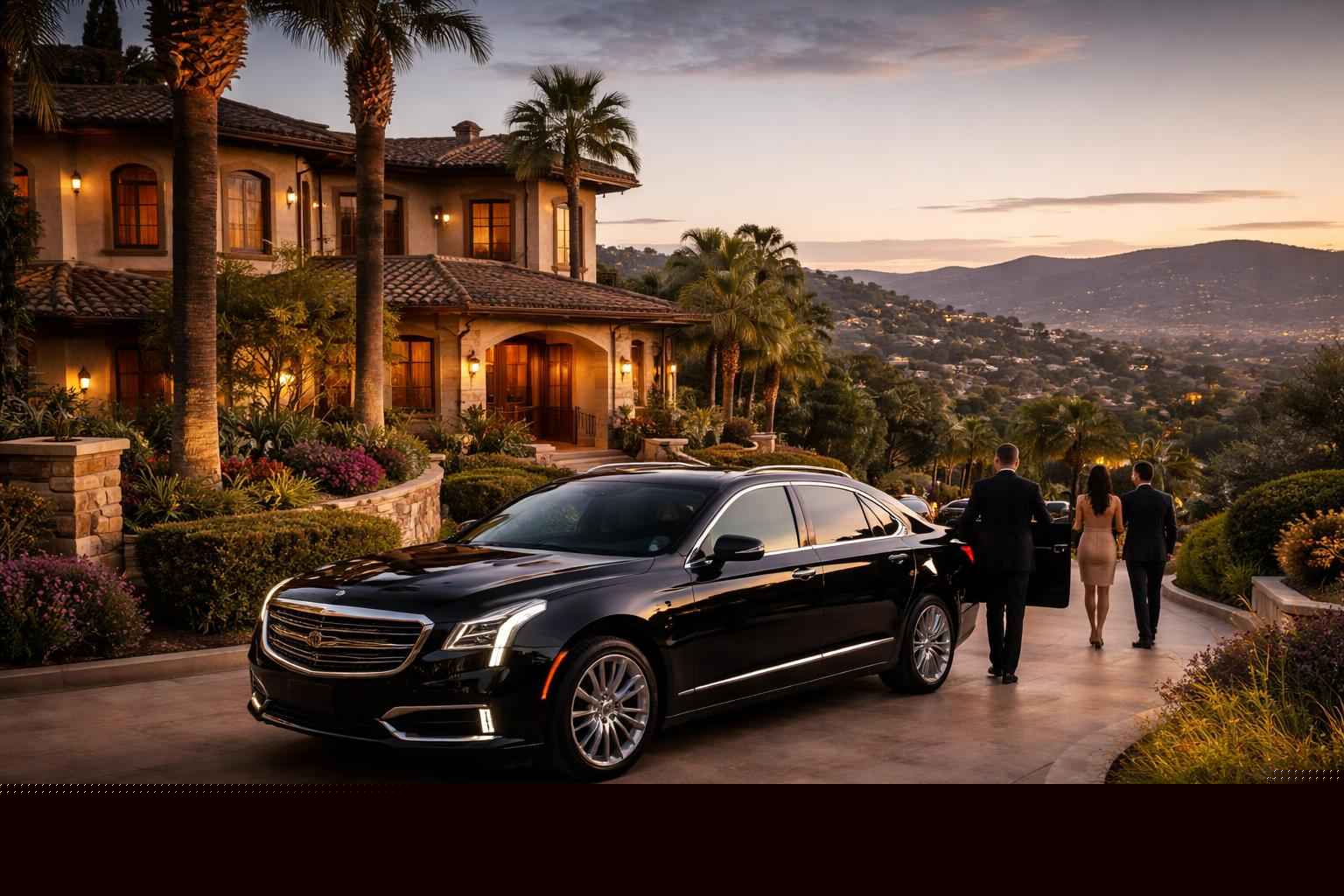Luxury Black Car Service In Casa De Oro Mount Helix