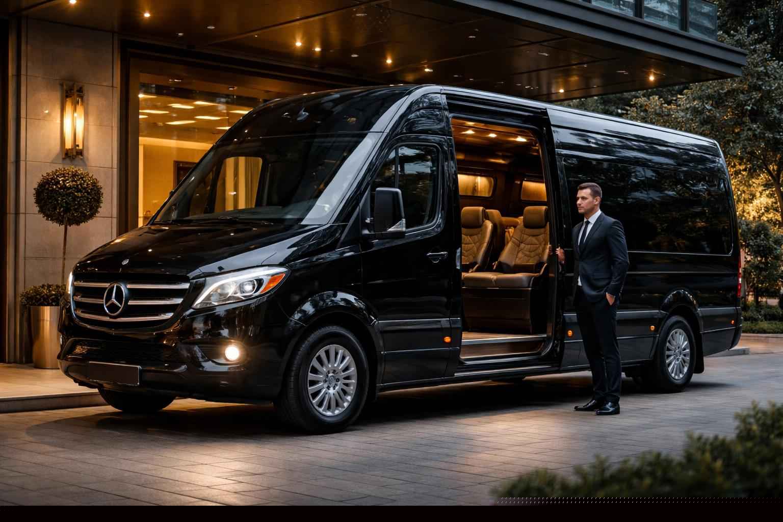 Mercedes Sprinter Van Rental With Chauffeur
