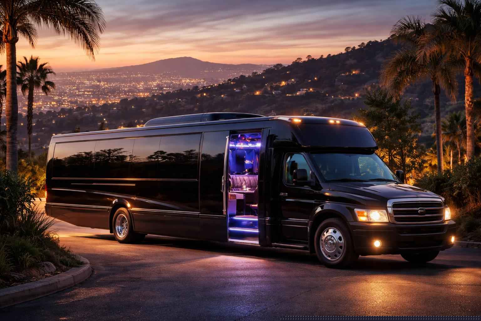 Party Bus Rentals Near Casa De Oro Mount Helix