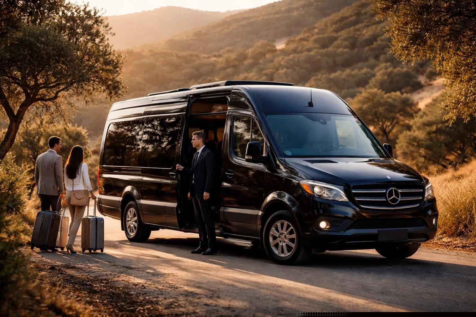 Passenger Van Rental With Driver Elfin Forest CA