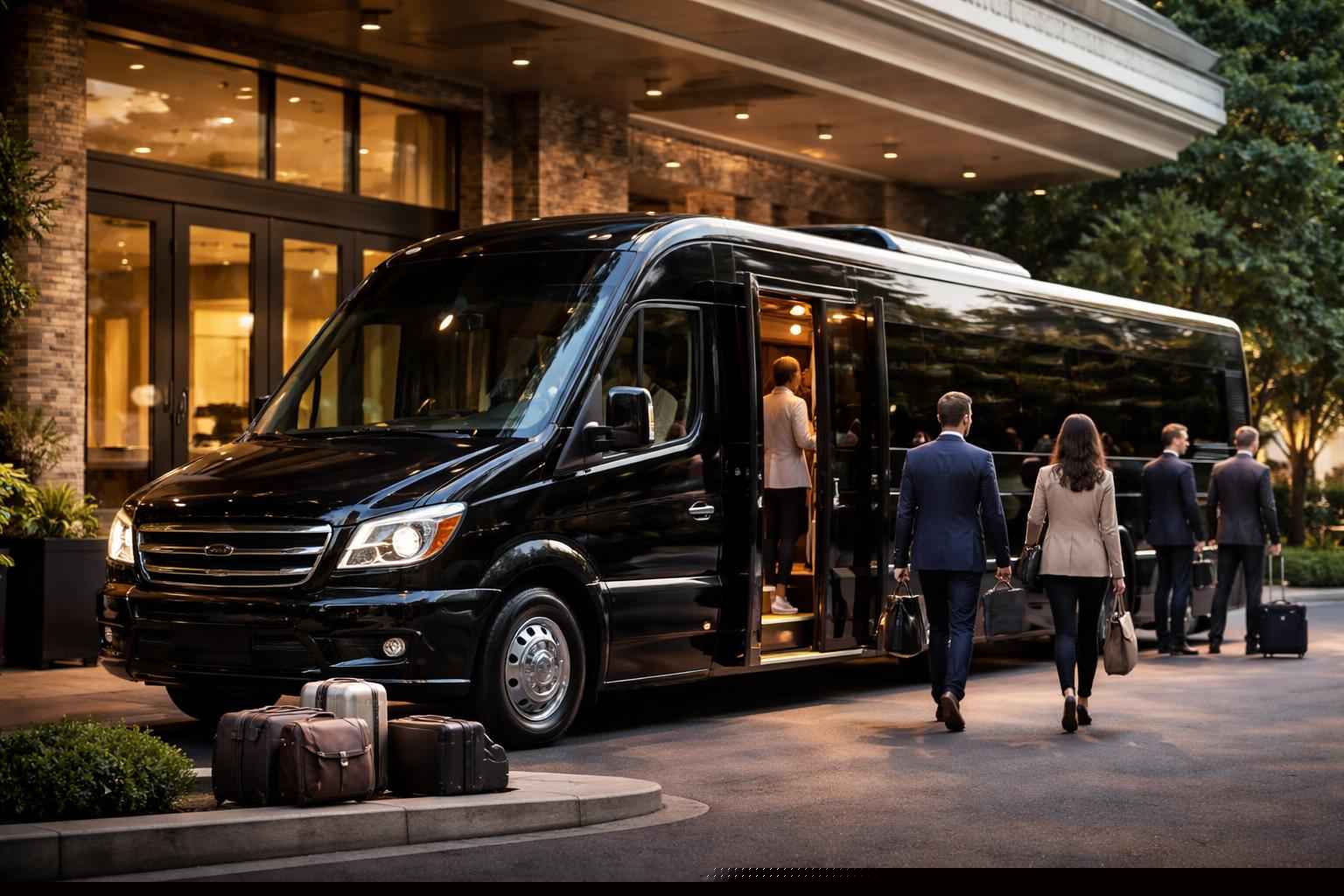 Private Shuttle Bus Rental For Groups
