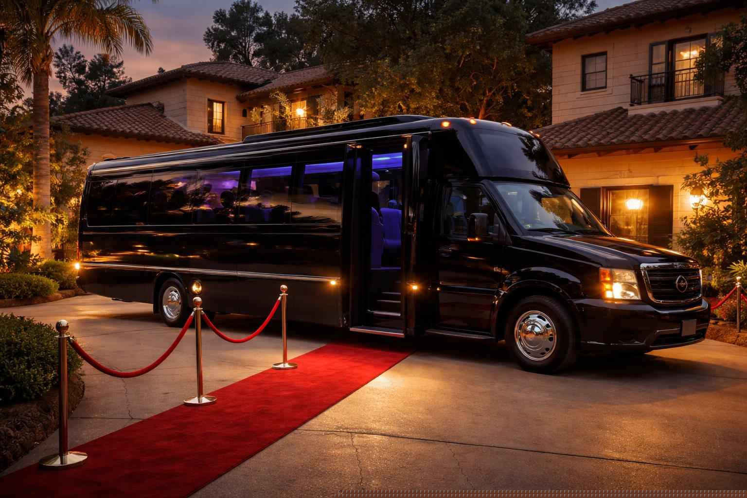 Prom Limo Bus Rental Near Casa De Oro CA