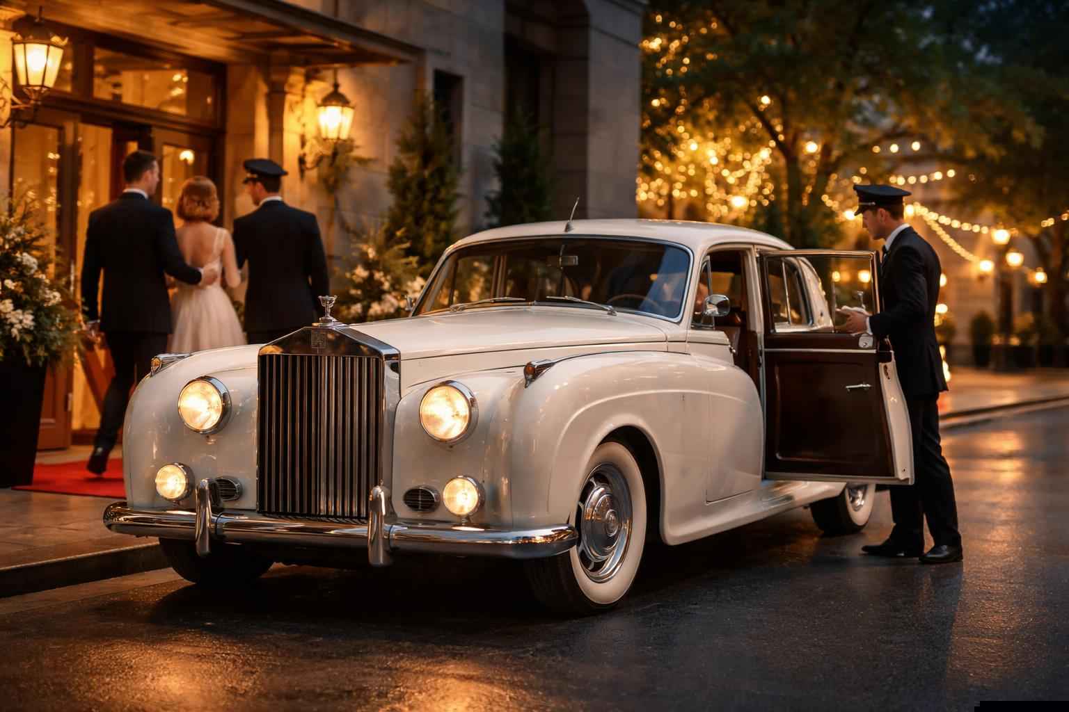 Prom Vintage Car Rental With Chauffeur