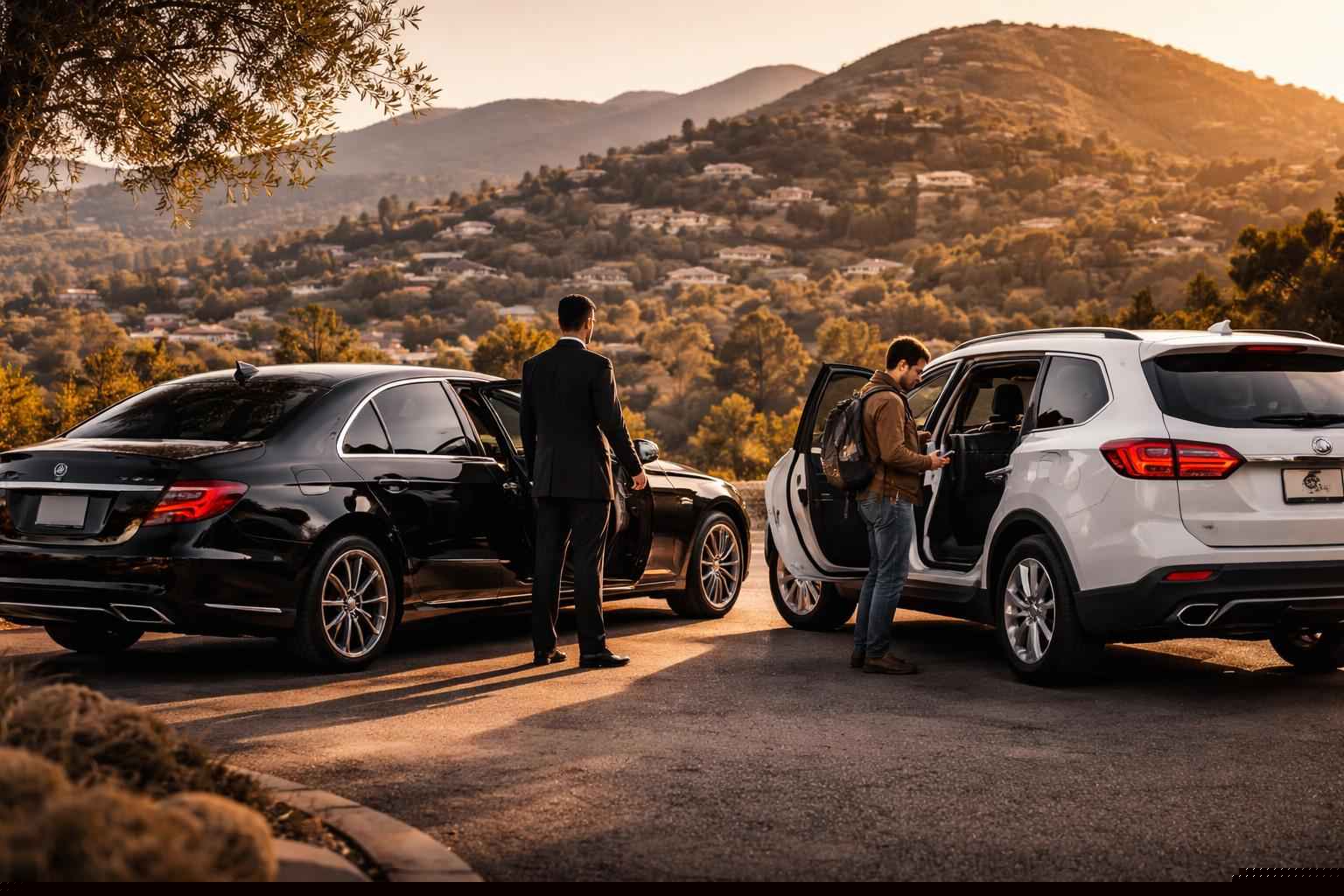 Sedan Service Vs Rideshare In Mount Helix