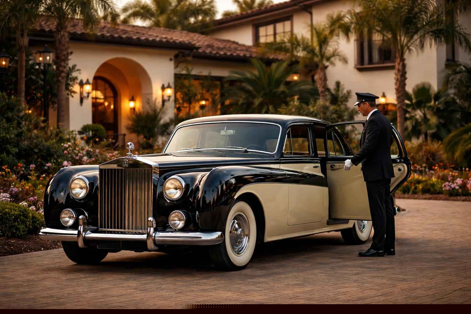 Vintage Car Chauffeur Service In Casa De Oro CA