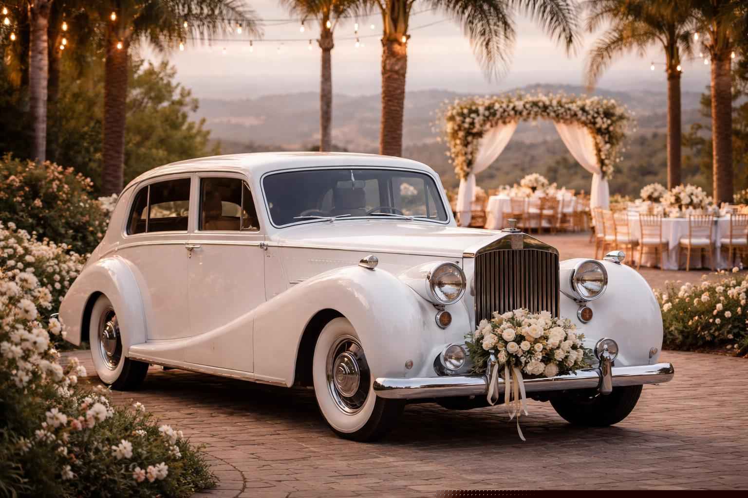 Wedding Antique Car Rental In Mount Helix CA
