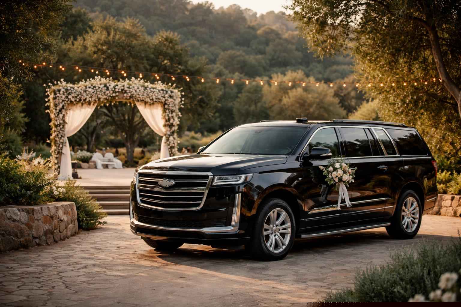 Wedding Chauffeur Service In Elfin Forest CA
