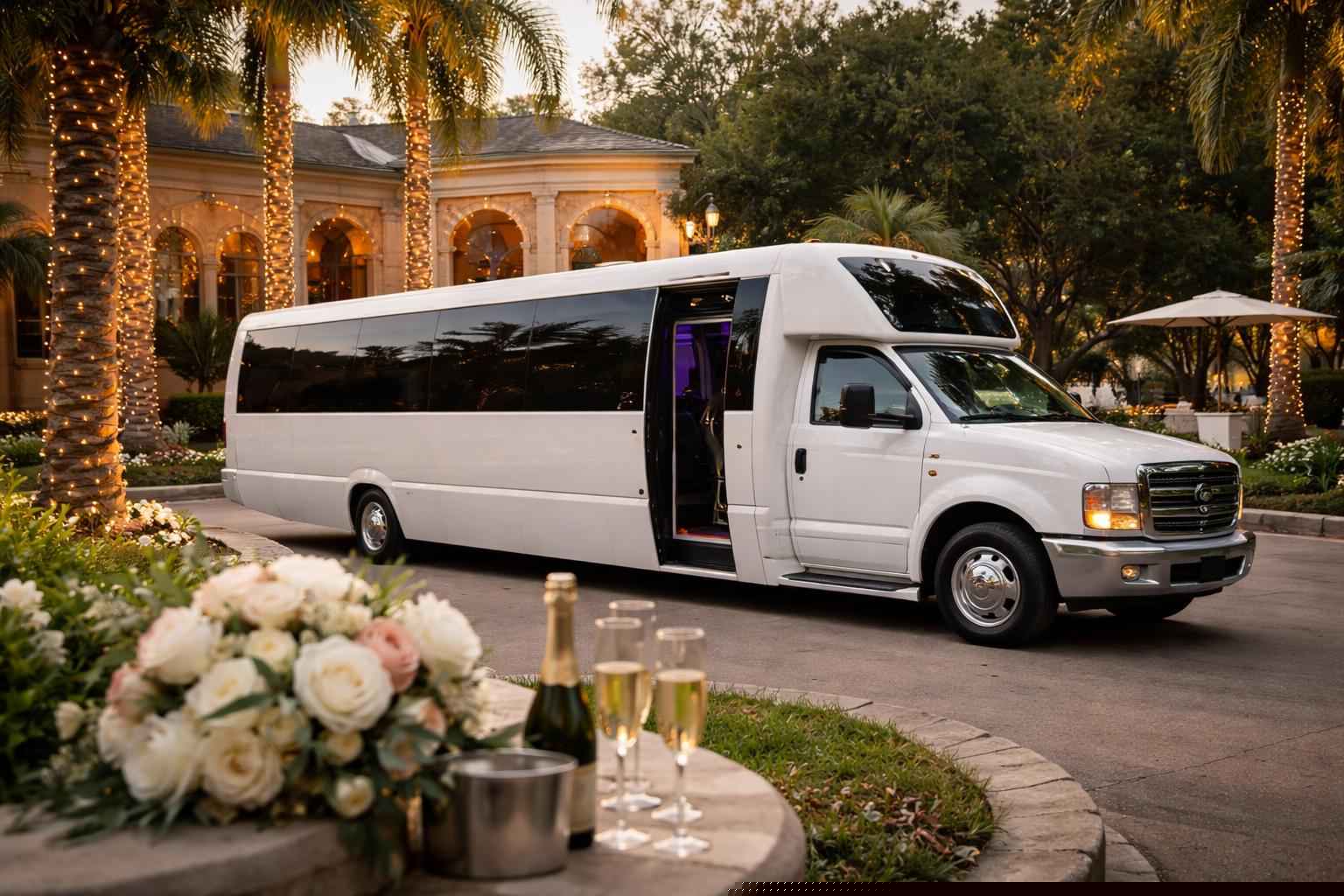 Wedding Limo Bus Rental In Mount Helix CA