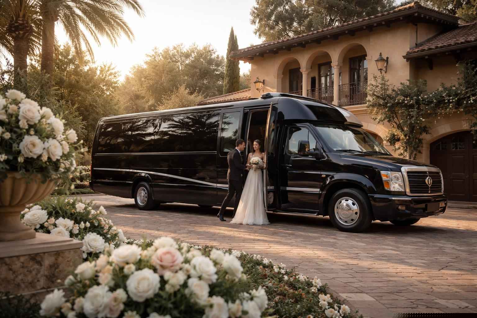 Wedding Shuttle Bus Rental In Casa De Oro Mount Helix