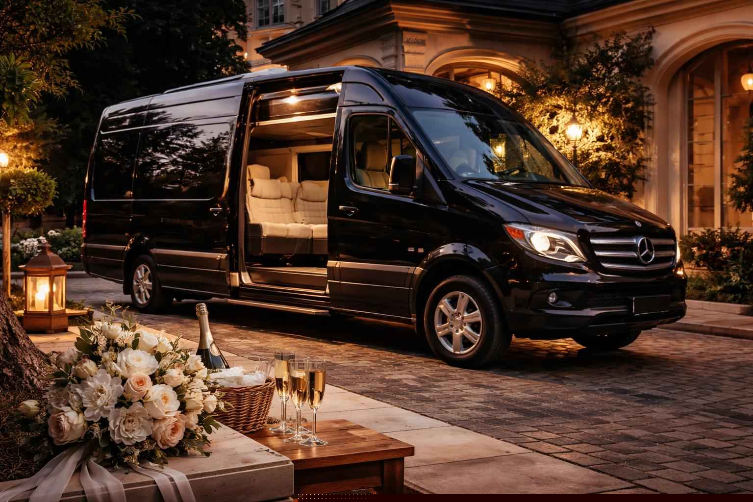 Wedding Sprinter Van Transportation Service