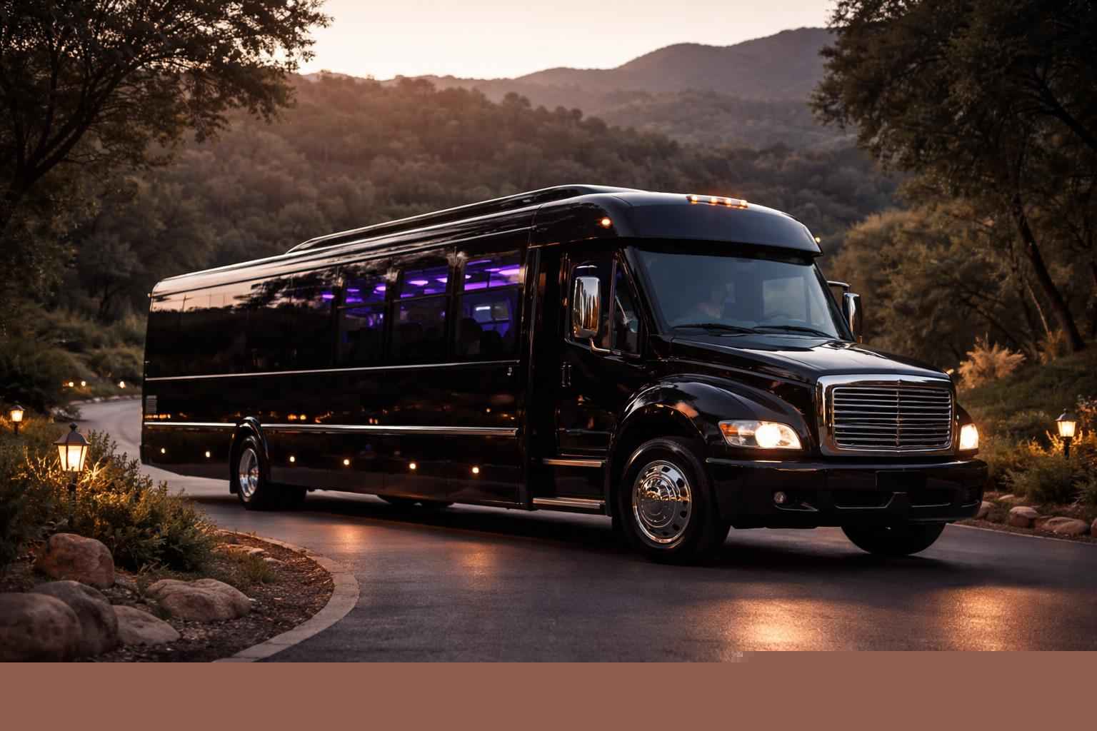 What Is Included With A Black Party Bus Rental?