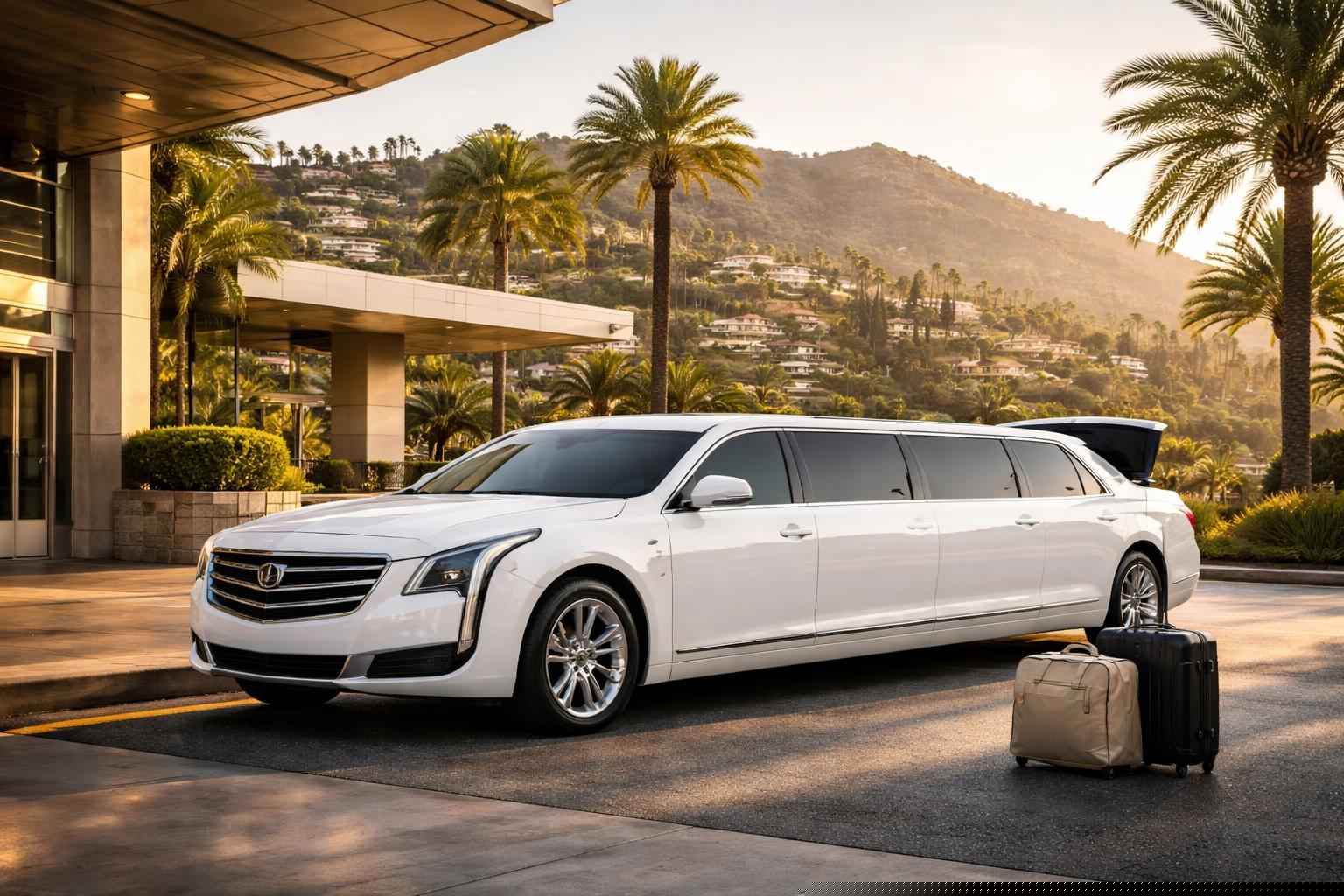 White Airport Limo Service In Casa De Oro Mount Helix
