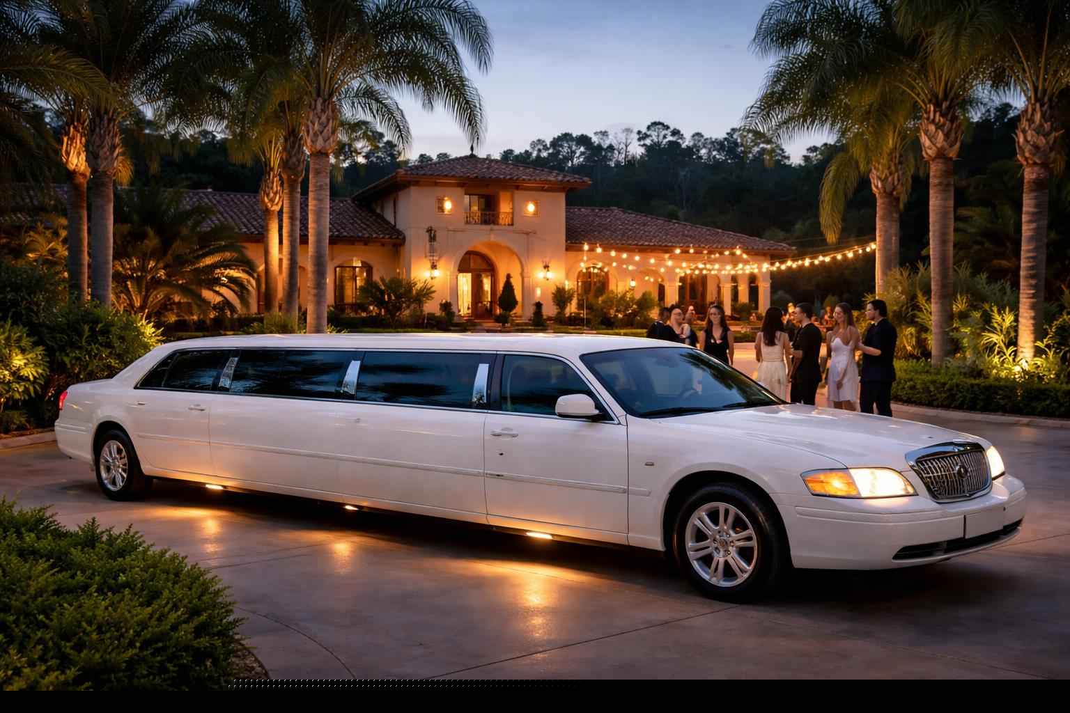 White Party Limo Rental In Casa De Oro Mount Helix