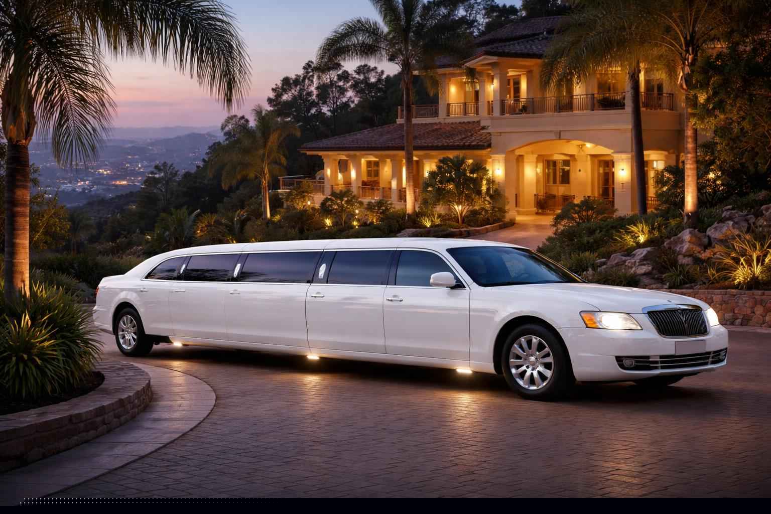 White Prom Limo Rental In Casa De Oro Mount Helix