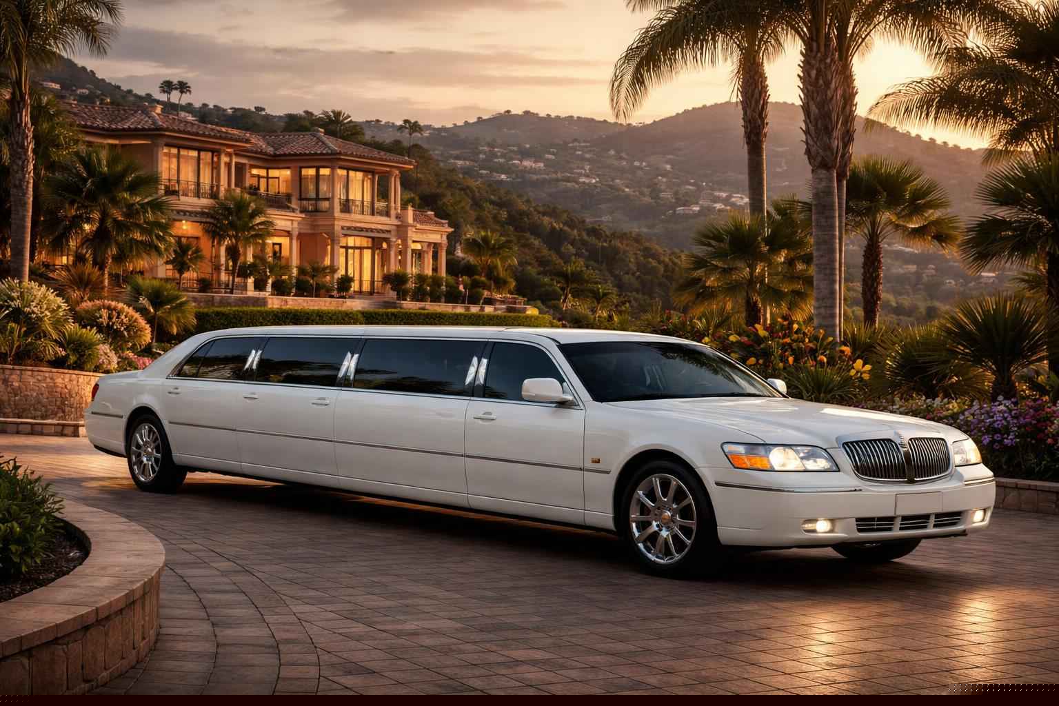 White Stretch Limo Rental In Casa De Oro Mount Helix